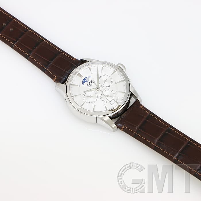 新品)ORIS オリス アートリエ コンプリケーション シルバー 781 7703