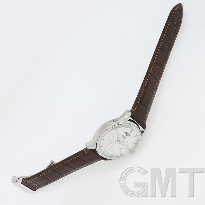 新品)ORIS オリス アートリエ コンプリケーション シルバー 781 7703