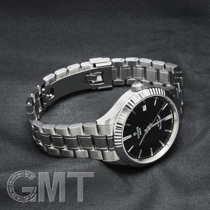 新品)TUDOR チューダー スタイル 38mm ブラック 12510（商品ID
