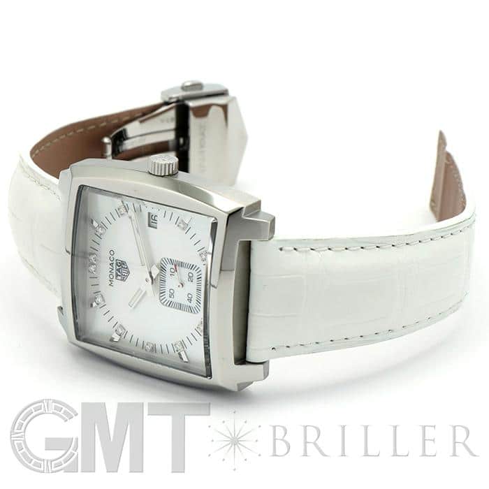 中古)TAG HEUER タグ・ホイヤー モナコ レディ ダイヤモンド MOP