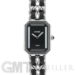 H0451 プルミエール シャネル CHANEL 未使用)CHANEL シャネル プルミエール ロック L ブラック H0451