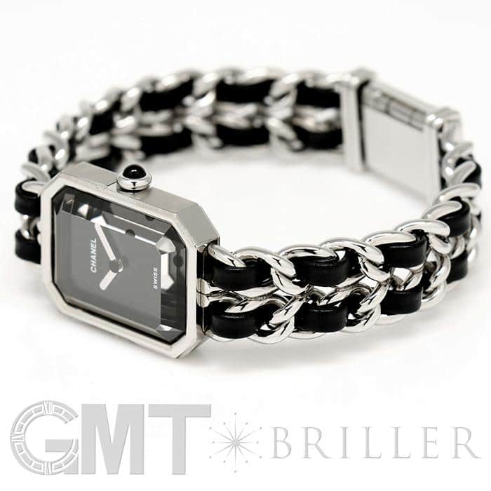 未使用)CHANEL シャネル プルミエール ロック L ブラック H0451【未