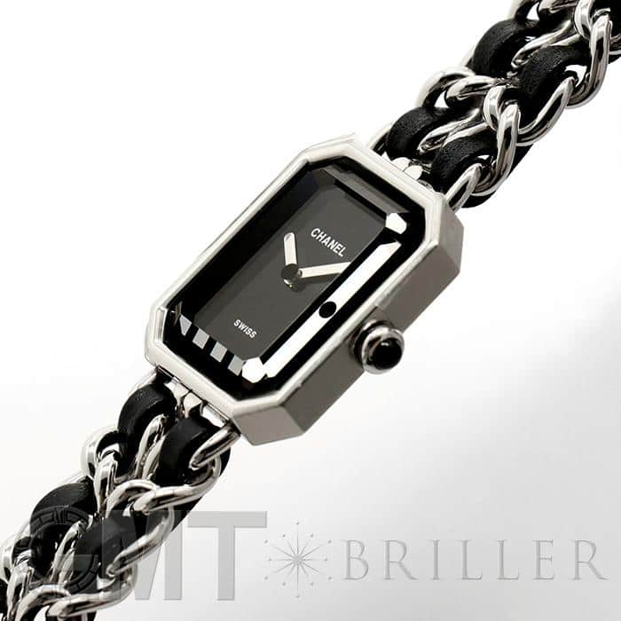未使用)CHANEL シャネル プルミエール ロック L ブラック H0451【未
