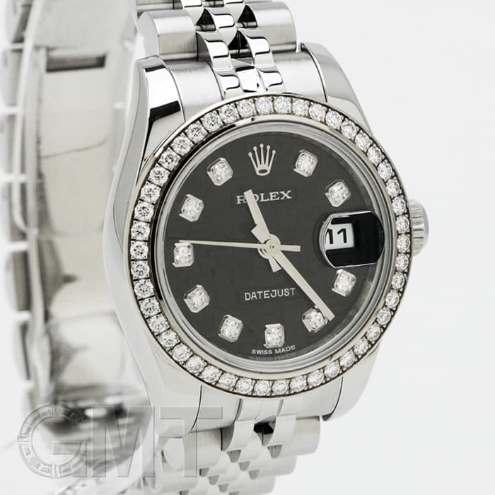 中古)ROLEX ロレックス デイトジャスト 179384G ベゼルダイヤ