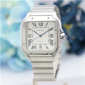 Cartier サントスLM 国内正規 保証期間中 WSSA0018 サントス ドゥ