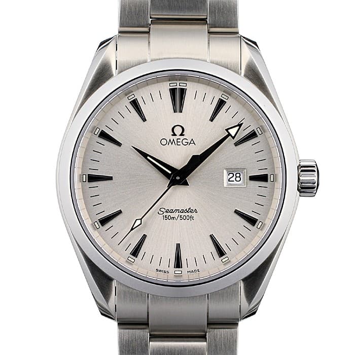 OMEGA Seamaster オメガシーマスター　 腕時計 シルバー オメガ/シーマスターデイト/シルバーダイヤル/Omega/Seamaster Date