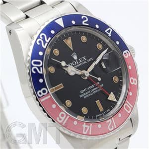 ROLEX ロレックス GMTマスター I　16750 レッド/ブルー フチ有 メイン