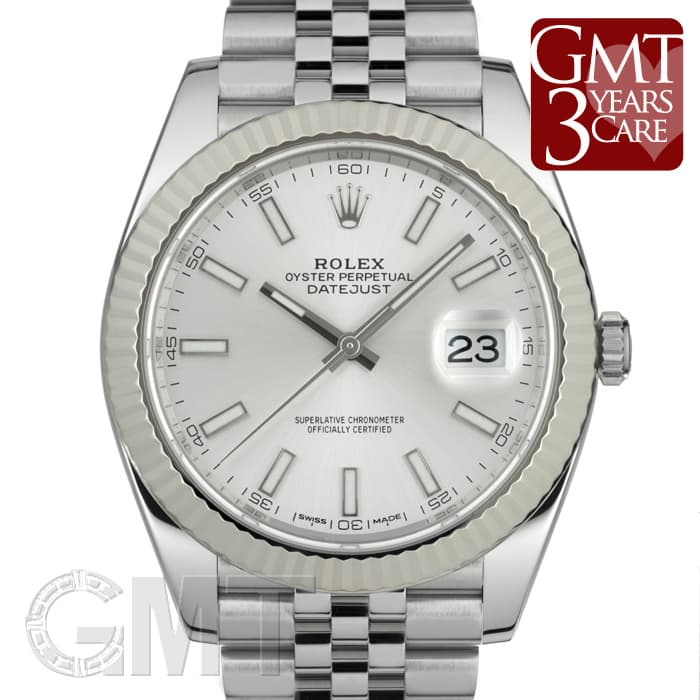 中古)ROLEX ロレックス デイトジャスト 41 126334 シルバー ジュビリー
