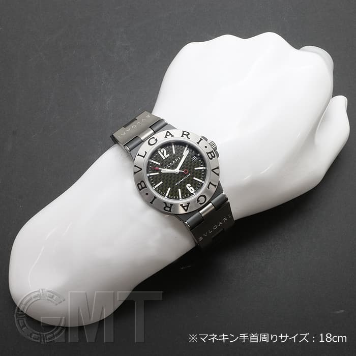 中古)BVLGARI ブルガリ ディアゴノ Ti38TA チタニウム（商品ID