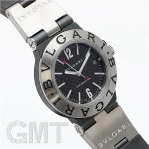 BVLGARI チタン ラバーベルト 時計 TI 38 TA ブルガリディアゴノ チタニウム メンズ 腕時計 TI38TA BVLGARI