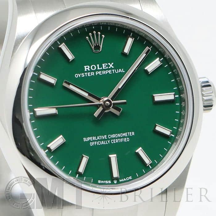新品・ロレックス✨オイスターパーペチュアル　31 グリーン　オイパペ ROLEX - 新品・ロレックス✨オイスターパーペチュアル 31 グリーン