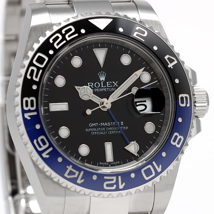 中古)ROLEX ロレックス GMTマスター II 116710BLNR（商品ID
