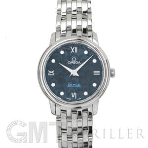 OMEGA オメガ デ・ヴィル プレステージ オービス ブルー 27.4mm 424.10.27.60.53.003 メイン