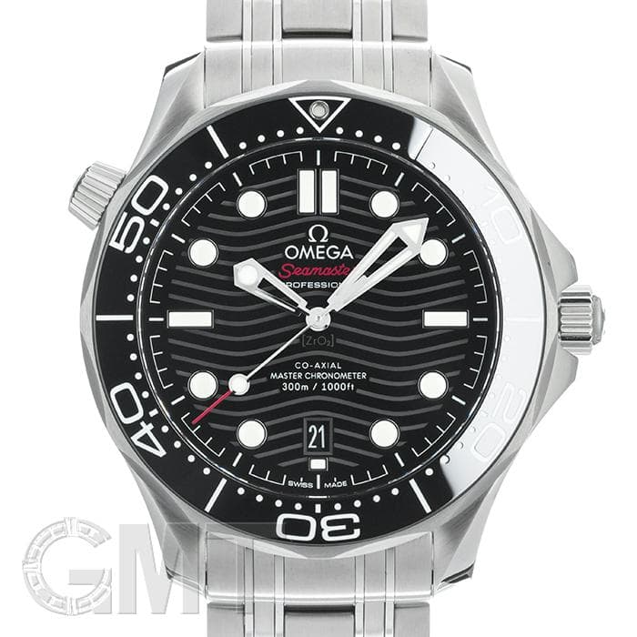 中古 オメガ OMEGA 210.30.42.20.01.010 ブラック メンズ 腕時計 中古)OMEGA オメガ シーマスター ダイバー300M ブラック 210.30.42.20