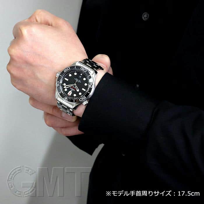 中古)OMEGA オメガ シーマスター ダイバー300M ブラック 210.30.42.20