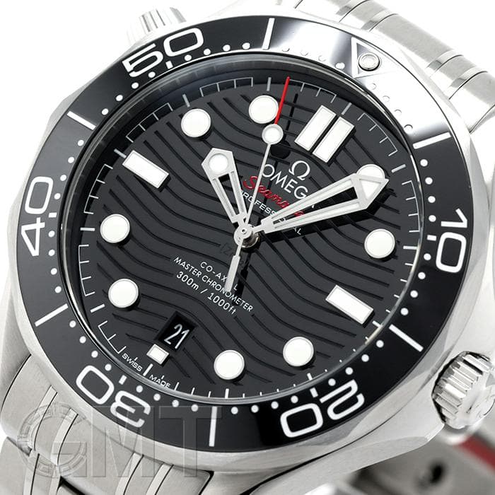 中古)OMEGA オメガ シーマスター ダイバー300M ブラック 210.30.42.20