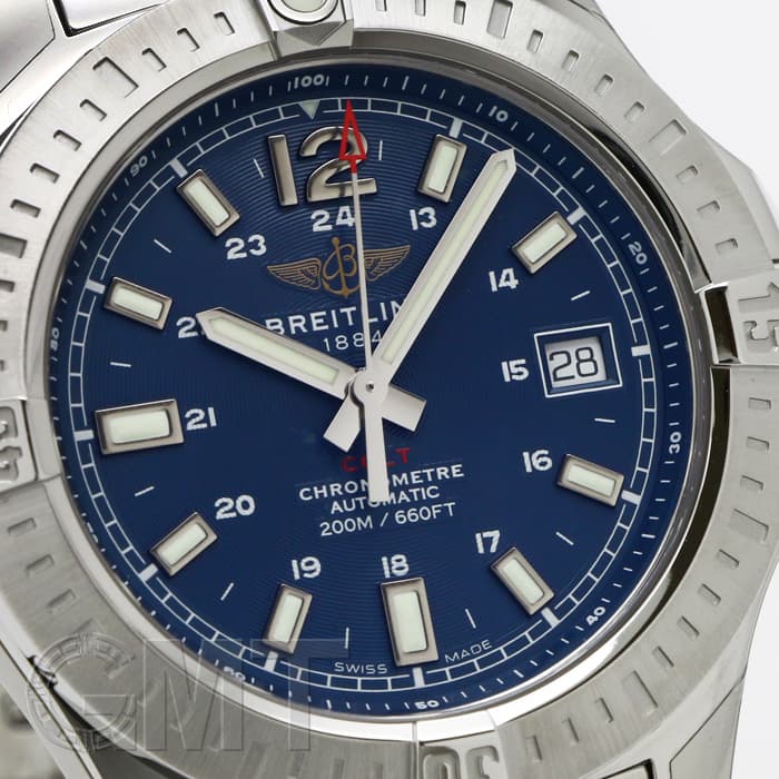 新品)BREITLING ブライトリング コルト オートマチック41 ブルー