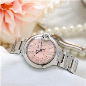 CARTIER カルティエ バロンブルー ドゥ カルティエ WSBB0046 33mm ピンク メイン