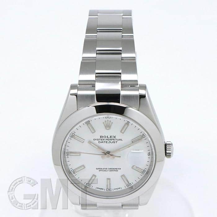 中古)ROLEX ロレックス デイトジャスト 41 126300 ホワイト