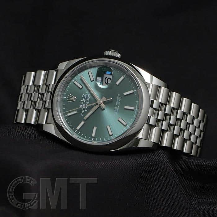 中古)ROLEX ロレックス デイトジャスト 36 126200 ミントグリーン