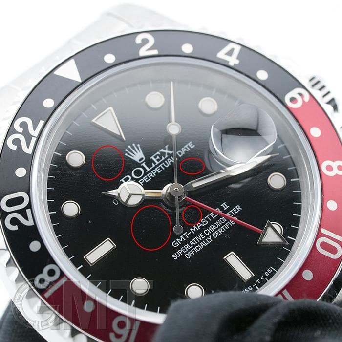 中古)ROLEX ロレックス GMTマスター II 16710 オールトリチウム