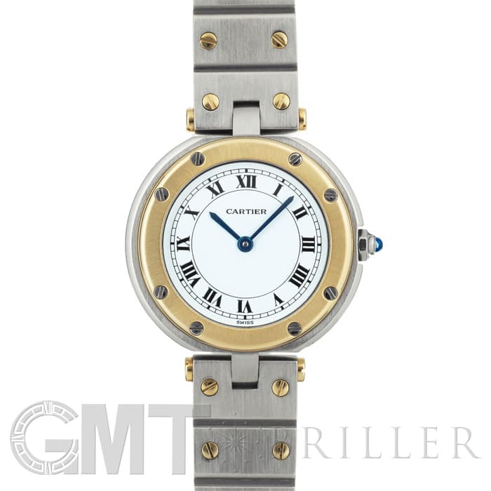 中古)CARTIER カルティエ サントス ラウンド ブレス（商品ID