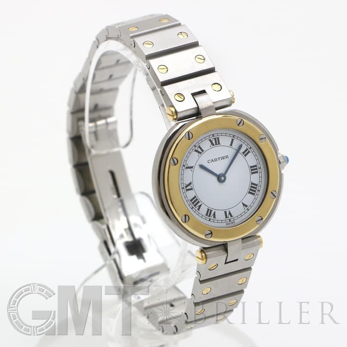中古)CARTIER カルティエ サントス ラウンド ブレス（商品ID
