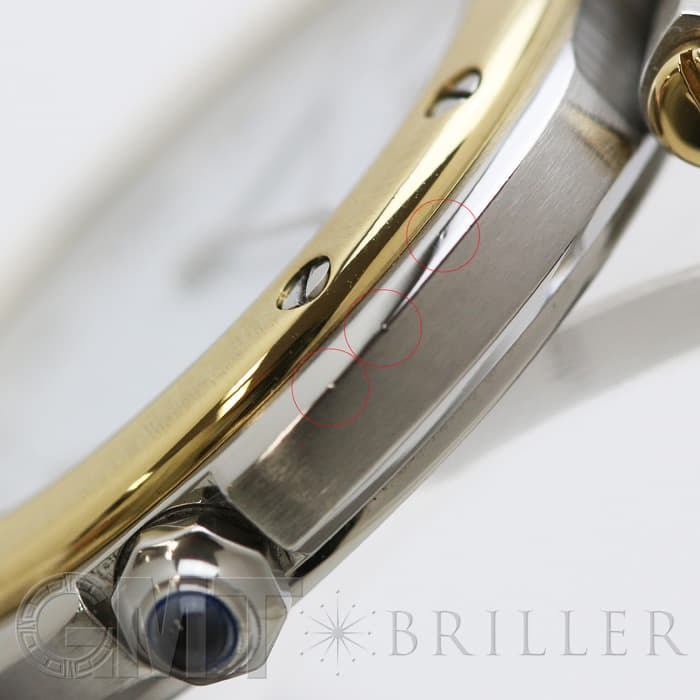 中古)CARTIER カルティエ サントス ラウンド ブレス（商品ID