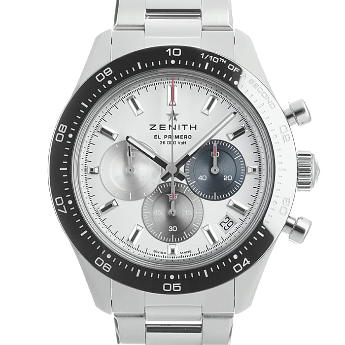 OOR 三色のみ 中古)ZENITH ゼニス クロノマスター スポーツ 03.3100.3600/69