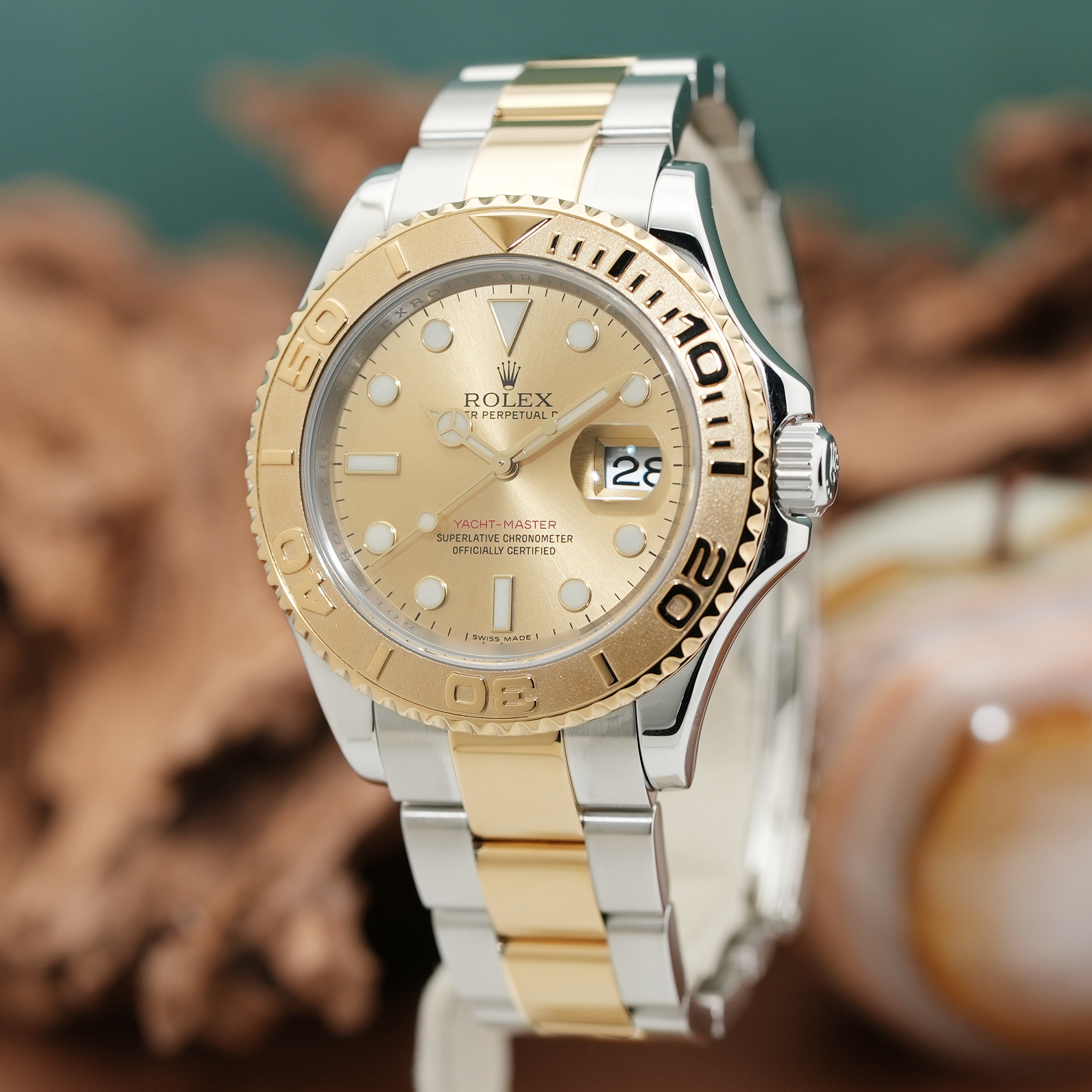 中古)ROLEX ロレックス ヨットマスター 16623 シャンパン（商品ID