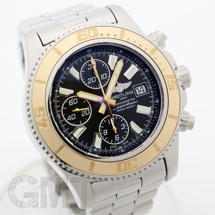 ブライトリングスーパーオーシャンクロノグラフ 腕時計 500m防水 新品)BREITLING ブライトリング スーパーオーシャン クロノ