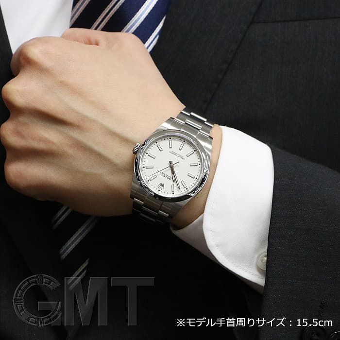 中古)ROLEX ロレックス オイスターパーペチュアル 39 114300 ホワイト 中古)ROLEX ロレックス オイスターパーペチュアル 39 114300 ホワイト