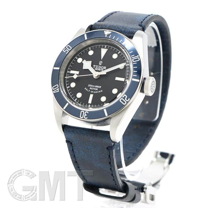 中古)TUDOR チューダー ヘリテージブラックベイ 79220B レザー（商品ID