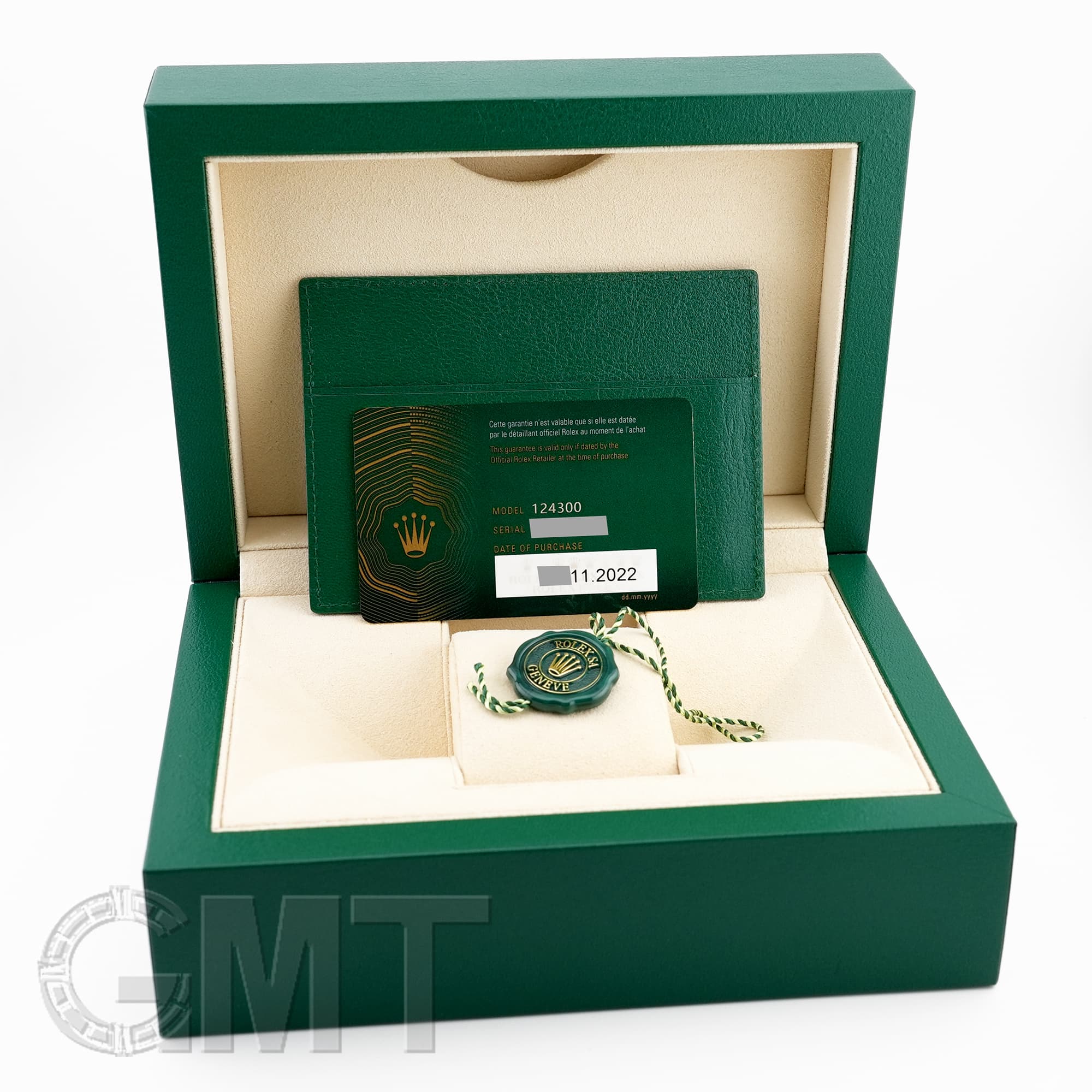 中古)ROLEX ロレックス オイスターパーペチュアル 41 124300 グリーン