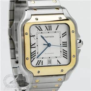 新品)CARTIER カルティエ サントス ドゥ カルティエ ウォッチ LM