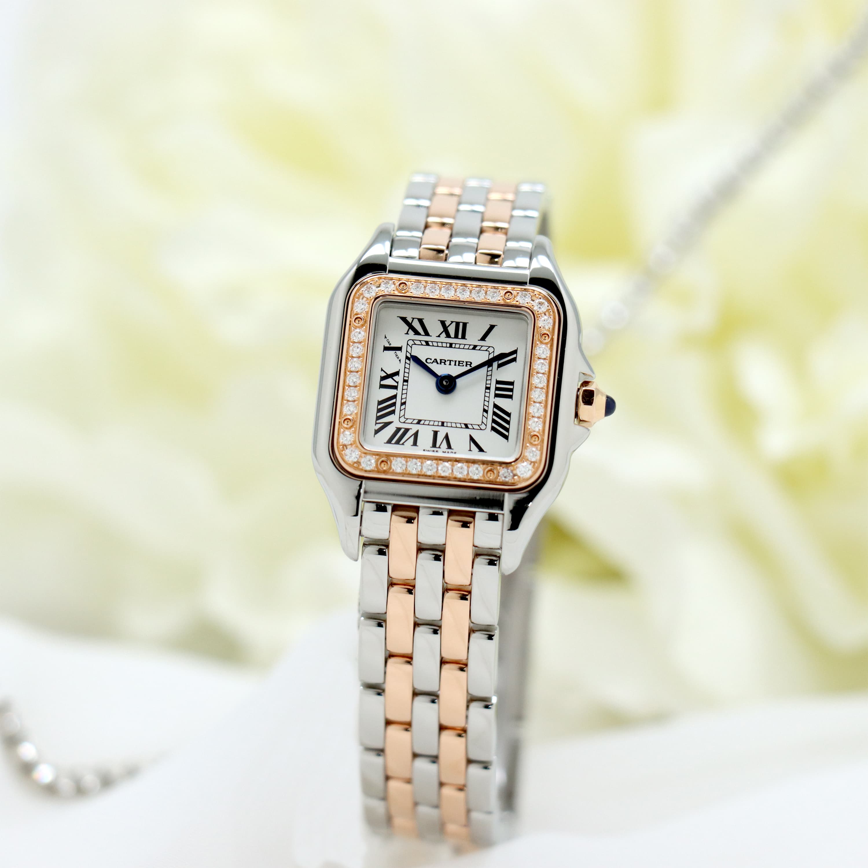 中古)CARTIER カルティエ パンテール ドゥ カルティエ SM W3PN0006