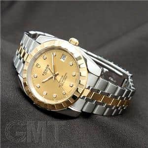 TUDOR チューダー クラシック デイト M21013G シャンパン 10Pダイヤ メイン