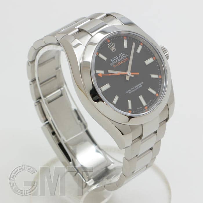 中古)ROLEX ロレックス ミルガウス 116400 ブラック（商品ID