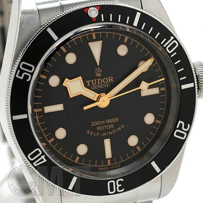 値下げ22時まで　TUDOR チューダー　　79220r チビ薔薇　ブラックベイ 中古品【TUDOR】チュードル ヘリテージ ブラックベイ 79220B 薔薇ロゴ