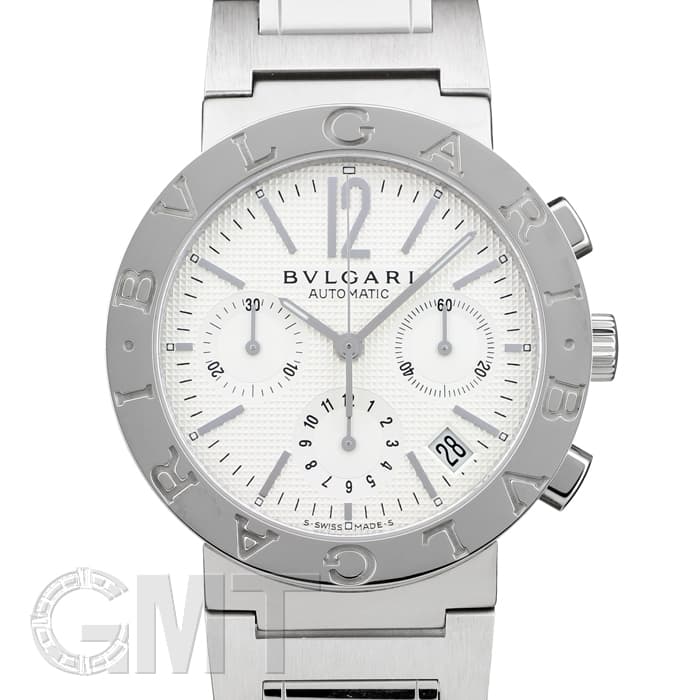 新品)BVLGARI ブルガリ ブルガリ・ブルガリ クロノグラフ BB38WSSDCH 