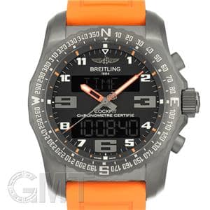 BREITLING ブライトリング プロフェッショナル コックピット B50 ナイトミッション ブラック オレンジラバー V501O41XRV メイン