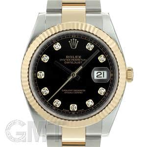 ROLEX ロレックス デイトジャスト 41 126333G ブラック オイスターブレスレット メイン