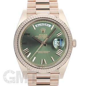 ROLEX ロレックス デイデイト 40 228235 オリーブグリーンローマ【未使用品】 メイン