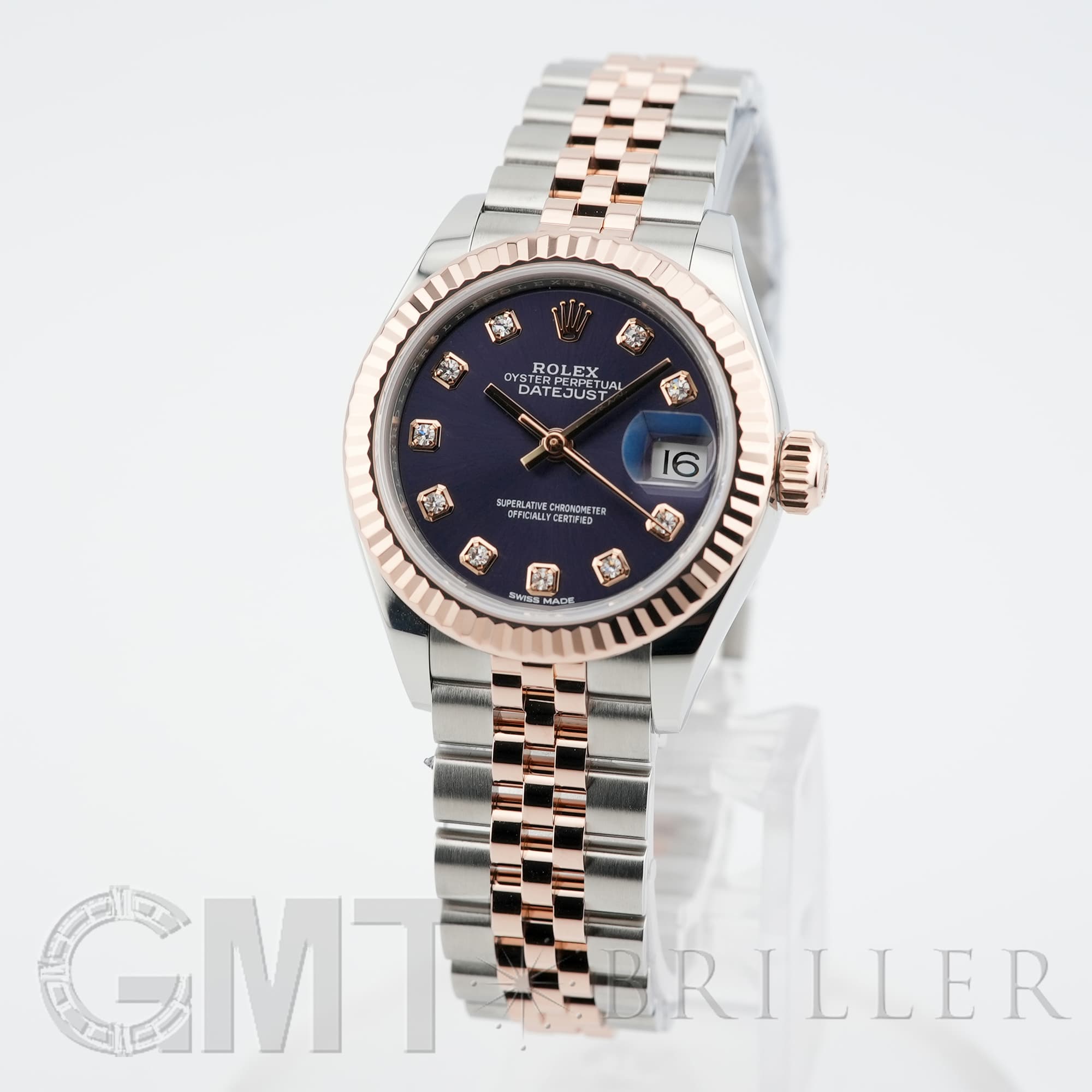 中古)ROLEX ロレックス デイトジャスト 28 279171G オーベルジーヌ