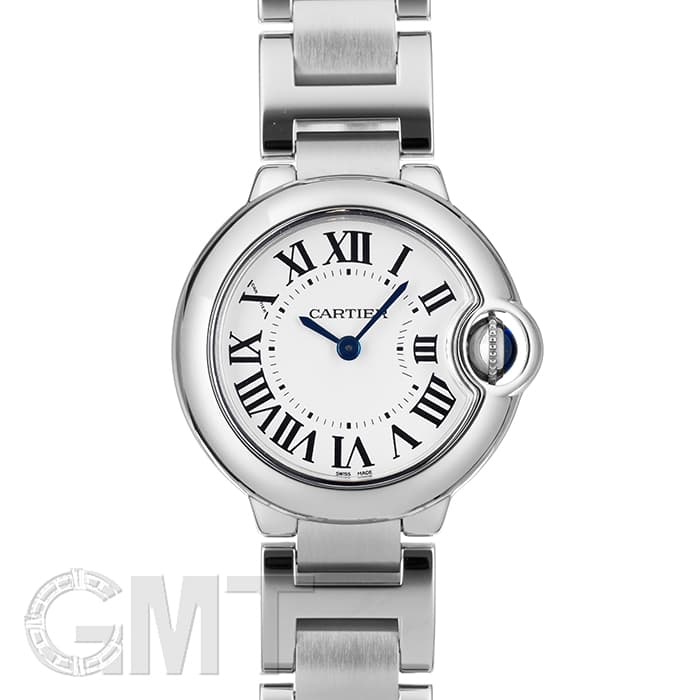 Cartier カルティエ バロンブルー28mm腕時計クォーツW69010Z4 中古)CARTIER カルティエ バロンブルー SM W69010Z4（商品ID