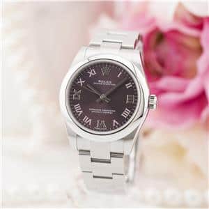 ROLEX ロレックス オイスターパーペチュアル 177200 レッドグレープローマ メイン
