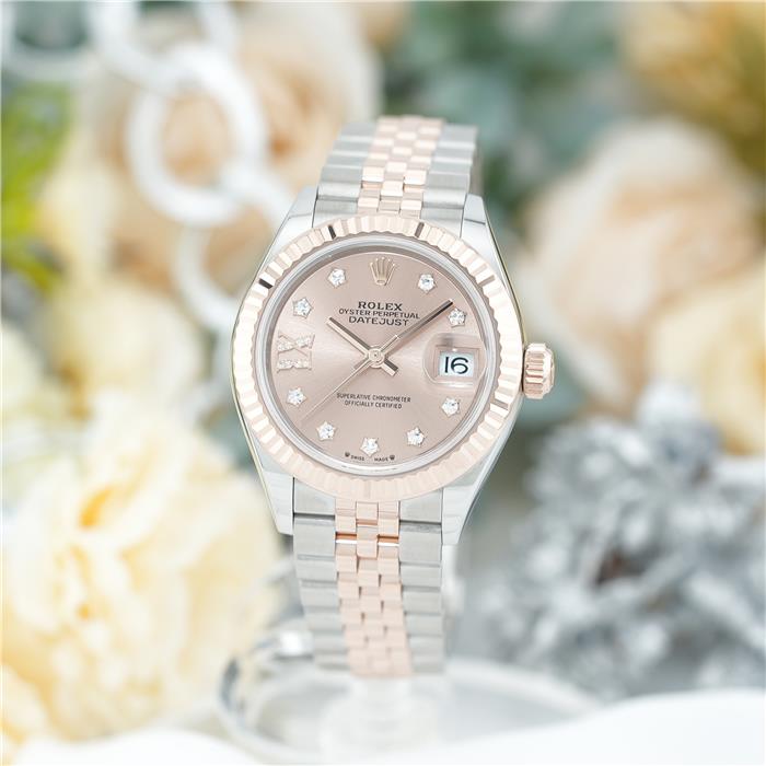 中古)ROLEX ロレックス デイトジャスト 28 279171G ロゼ スター IX