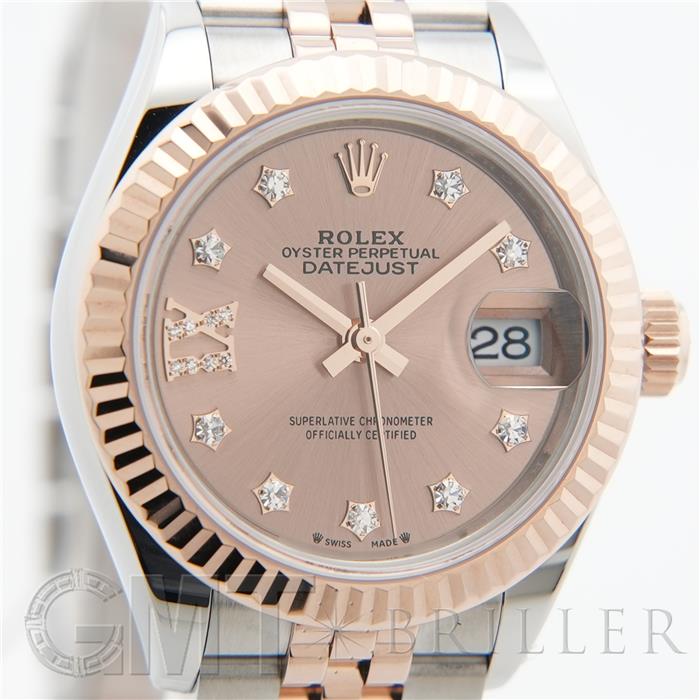 中古)ROLEX ロレックス デイトジャスト 28 279171G ロゼ スター IX