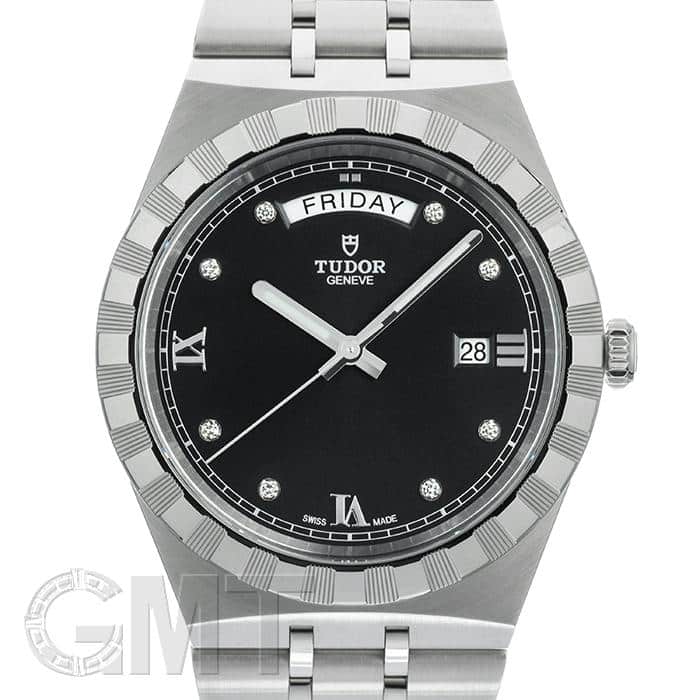 新品)TUDOR チューダー ロイヤル ロイヤル ブラック 8ポイント