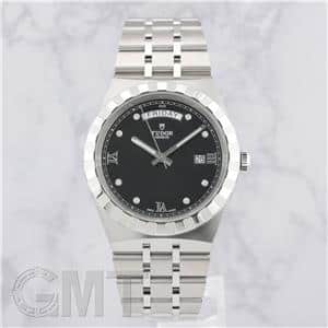 新品同様　チューダー　TUDOR ロイヤル　ブラックダイヤル　男女兼用 新品)TUDOR チューダー ロイヤル ロイヤル ブラック 8ポイント